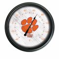 Holland Bar Stool Co Clemson Indoor/Outdoor LED Thermometer ODThrm14BK-08Clmson